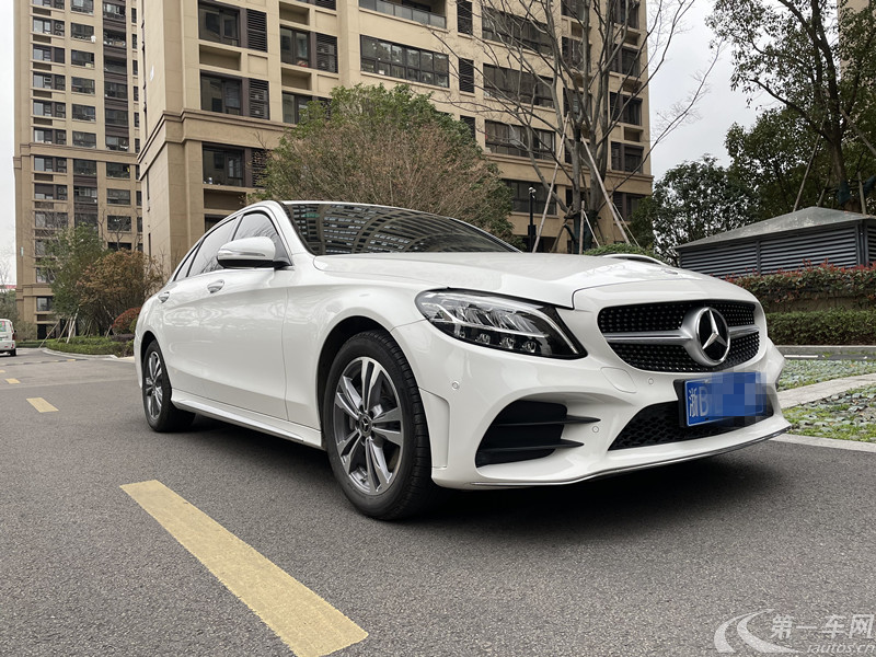奔驰c级 c200l 2020款 1.5t 自动 时尚型运动版(国)