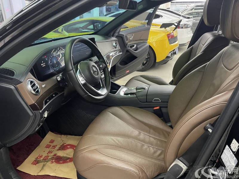 奔驰S级 S400L [进口] 2021款 3.0T 自动 汽油 商务型 (国Ⅵ) 