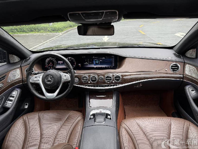 奔驰S级 S320L 2019款 2.0T 自动 后驱 