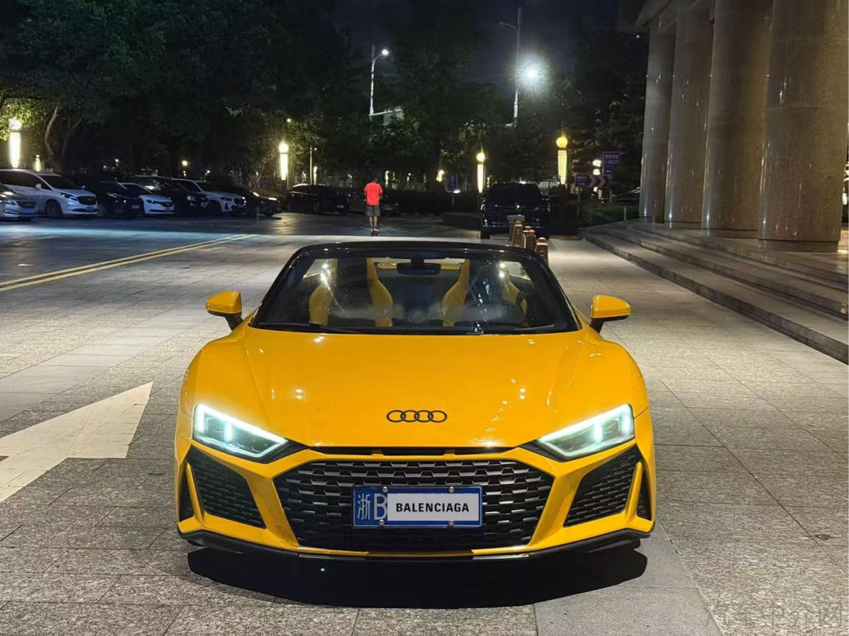 奥迪R8敞篷 [进口] 2017款 5.2L 自动 V10二手车 二手Spyder价格0万 