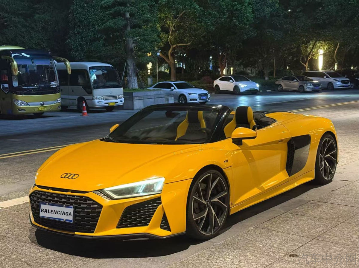 奥迪R8敞篷 [进口] 2017款 5.2L 自动 V10二手车 二手Spyder价格0万
