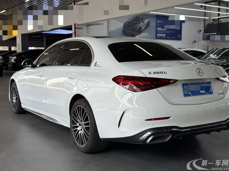 奔驰C级 C260L 2022款 1.5T 自动 运动版 (国Ⅵ) 