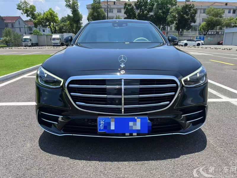 【苏州二手奔驰S级】奔驰S级 S450L [进口] 2022款 3.0T 自动 汽油 墨规版平行进口