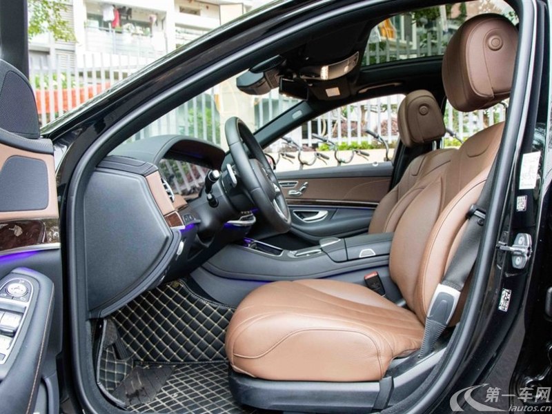 奔驰S级 S320L [进口] 2019款 2.0T 自动 汽油 臻藏版 