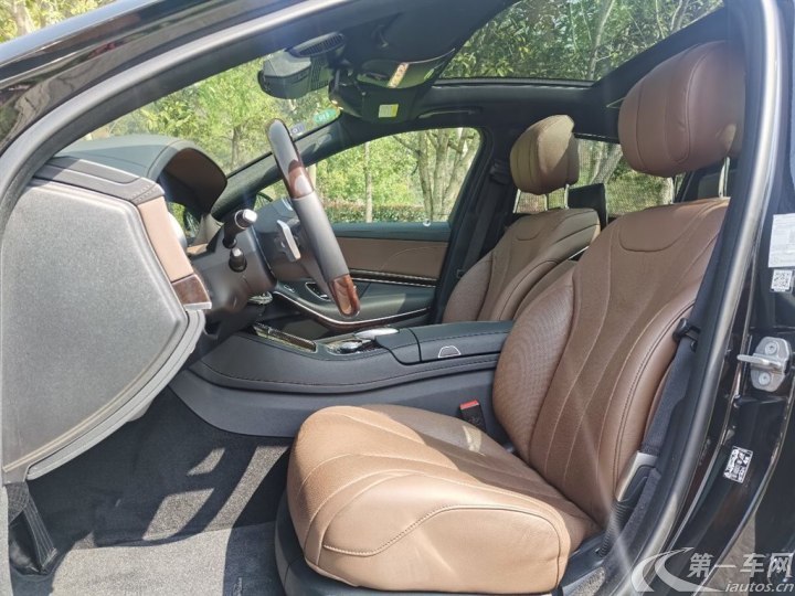 奔驰S级 S350L [进口] 2018款 3.0T 自动 汽油 