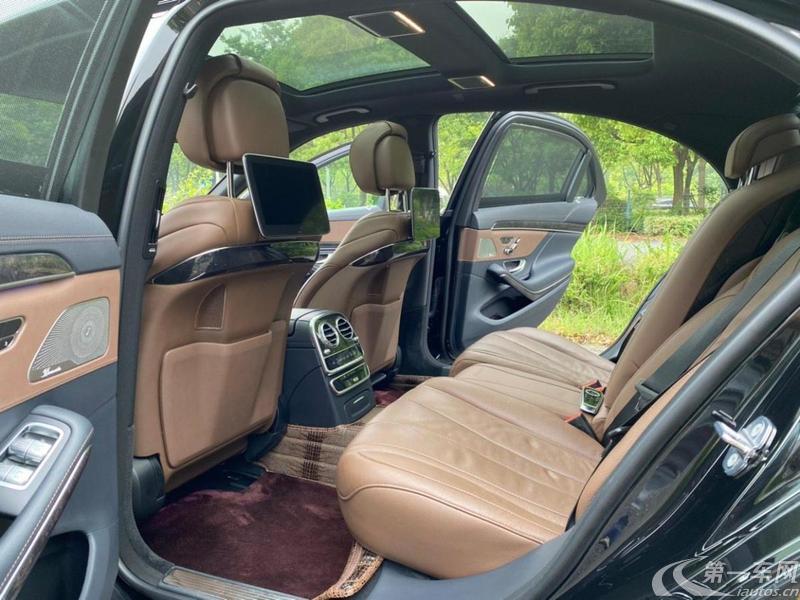 奔驰S级 S450L [进口] 2019款 3.0T 自动 汽油 臻藏版 