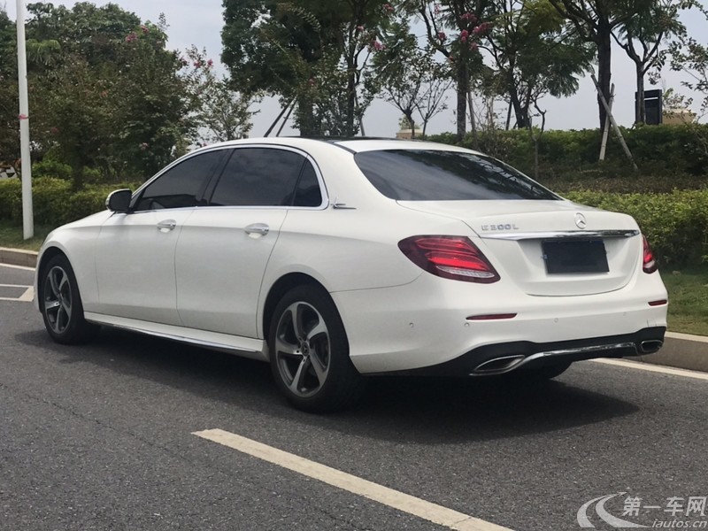 奔驰E级 E300L 2018款 2.0T 自动 汽油 时尚型 (国Ⅴ) 