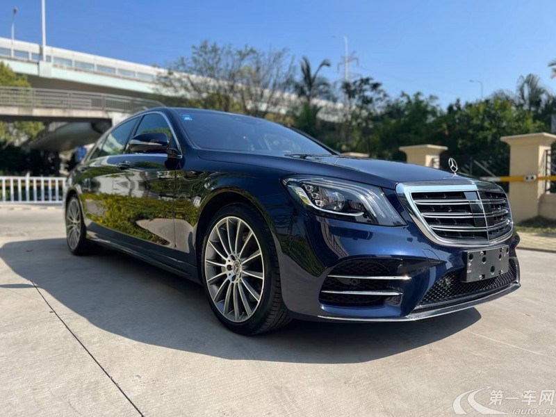 奔驰S级 S450L [进口] 2020款 3.0T 自动 汽油 臻藏版 