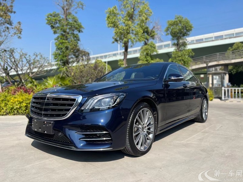 奔驰S级 S450L [进口] 2020款 3.0T 自动 汽油 臻藏版 