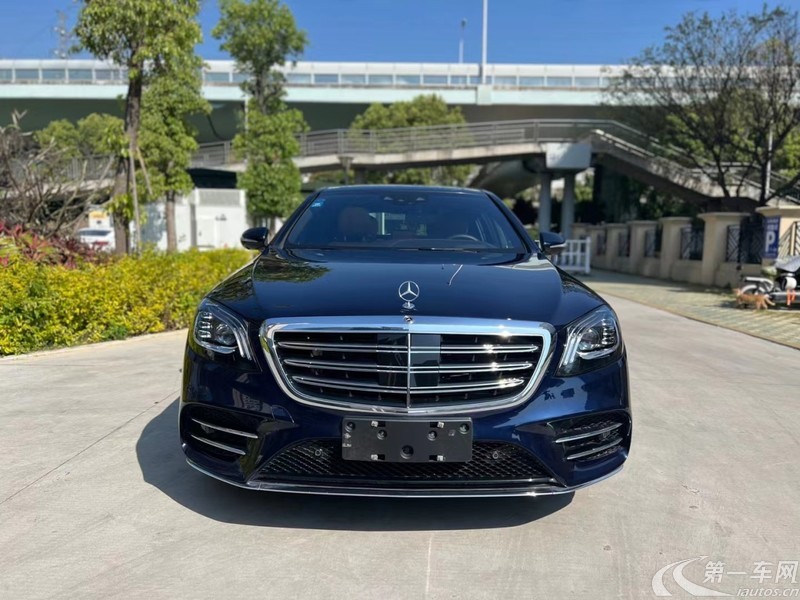 奔驰S级 S450L [进口] 2020款 3.0T 自动 汽油 臻藏版 