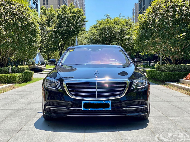 奔驰S级 S450 [进口] 2018款 3.0T 自动 汽油 加长版 