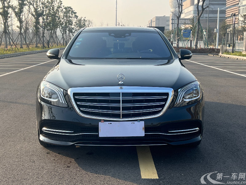 奔驰S级 S450 [进口] 2018款 3.0T 自动 汽油 加长版 