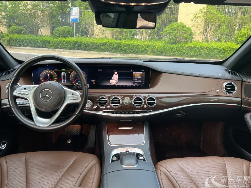 奔驰S级 S350L [进口] 2020款 3.0T 自动 汽油 尊享型臻藏版 
