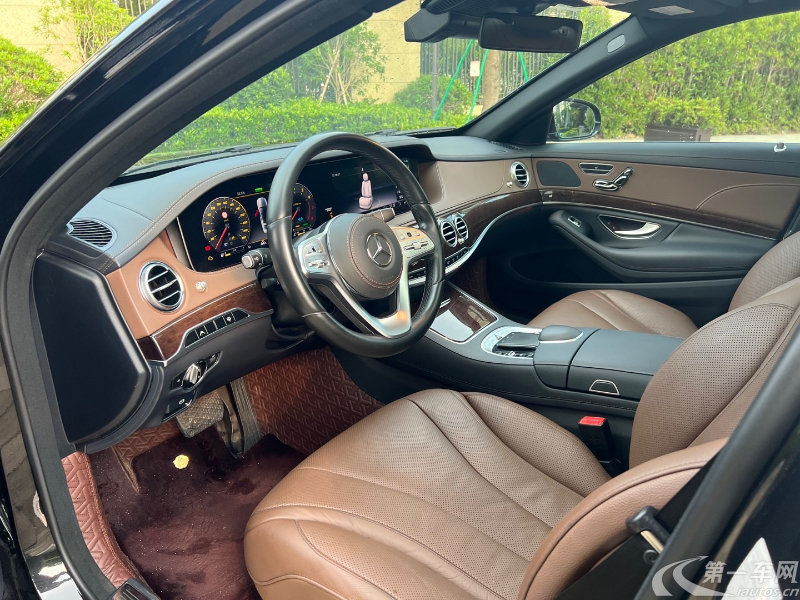 奔驰S级 S350L [进口] 2020款 3.0T 自动 汽油 尊享型臻藏版 