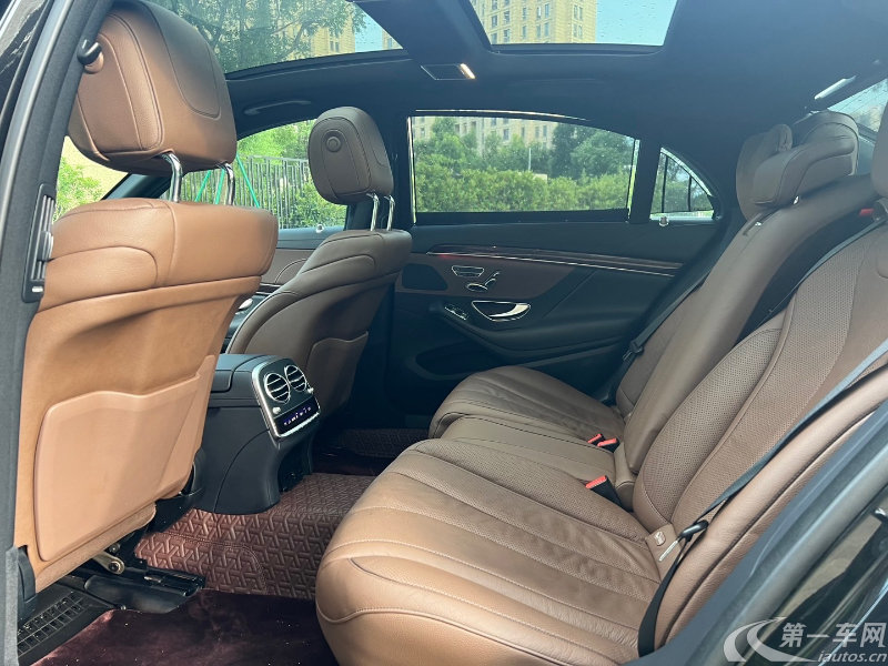 奔驰S级 S350L [进口] 2020款 3.0T 自动 汽油 尊享型臻藏版 