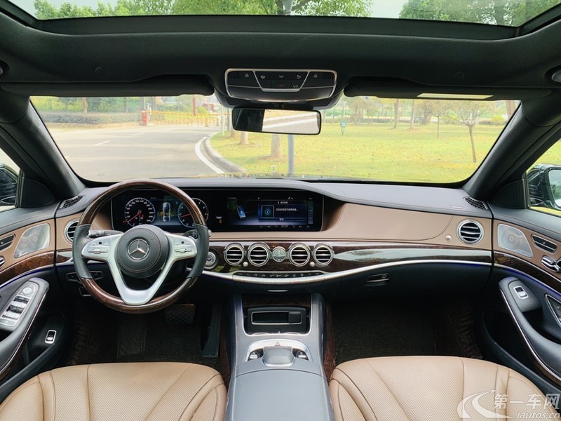 奔驰S级 S350L [进口] 2019款 3.0T 自动 汽油 豪华型 