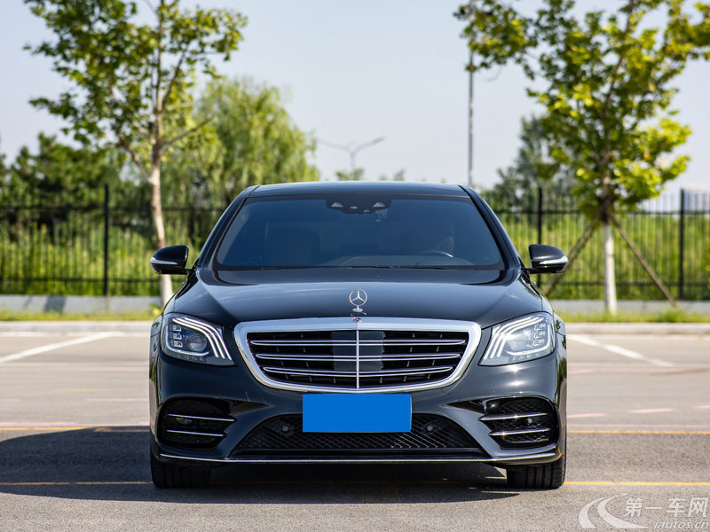 【阜阳二手奔驰S级】奔驰S级 S450L [进口] 2019款 3.0T 自动 汽油 4MATIC