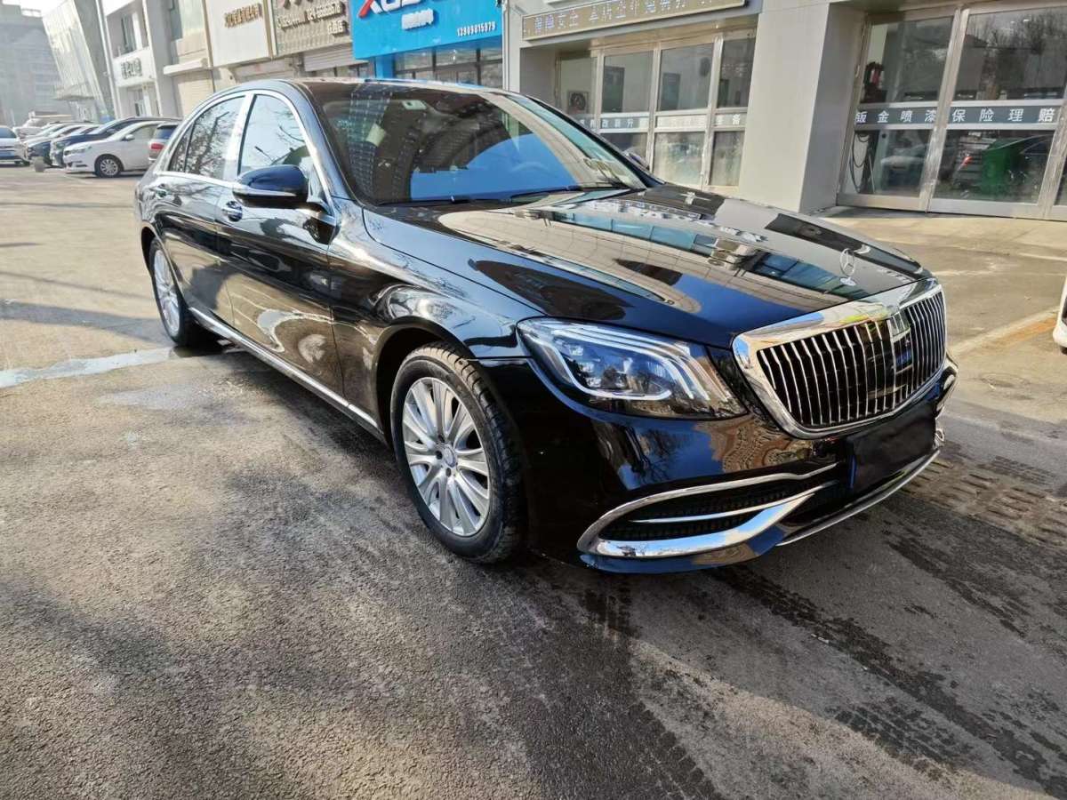 奔驰S级 S400 [进口] 2014款 3.0T 自动 汽油 豪华型加长版价格0万 
