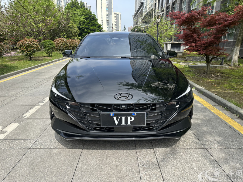 【嘉兴二手现代伊兰特三厢】现代伊兰特 2021款 1.4T 自动 4门5座三厢车 TOP旗舰版