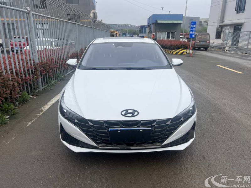 【湖州二手现代伊兰特三厢】现代伊兰特 2022款 1.5L 自动 4门5座三厢车 LUX尊贵版