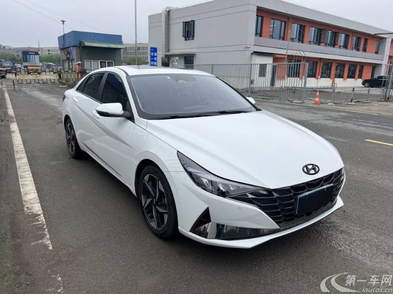 【湖州二手现代伊兰特三厢】现代伊兰特 2022款 1.5L 自动 4门5座三厢车 LUX尊贵版
