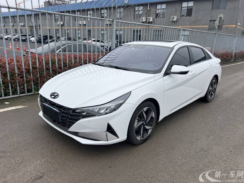 【湖州二手现代伊兰特三厢】现代伊兰特 2022款 1.5L 自动 4门5座三厢车 LUX尊贵版