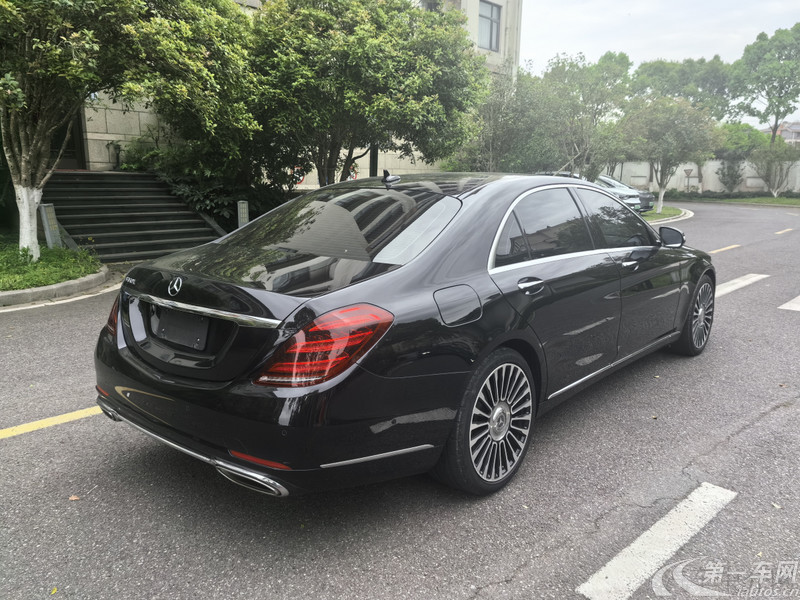 奔驰S级 S350L [进口] 2020款 3.0T 自动 汽油 商务型臻藏版 