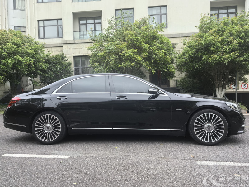 奔驰S级 S350L [进口] 2020款 3.0T 自动 汽油 商务型臻藏版 