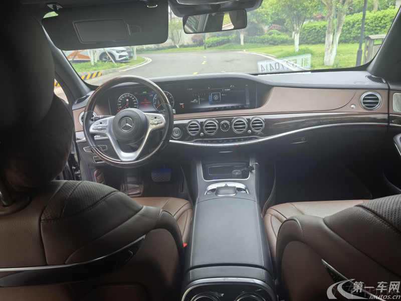 奔驰S级 S350L [进口] 2020款 3.0T 自动 汽油 商务型臻藏版 