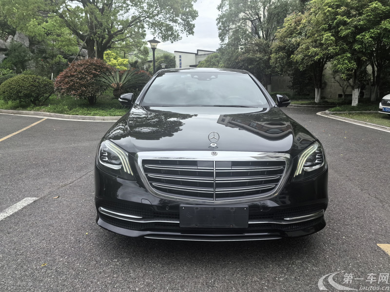奔驰S级 S350L [进口] 2020款 3.0T 自动 汽油 商务型臻藏版 