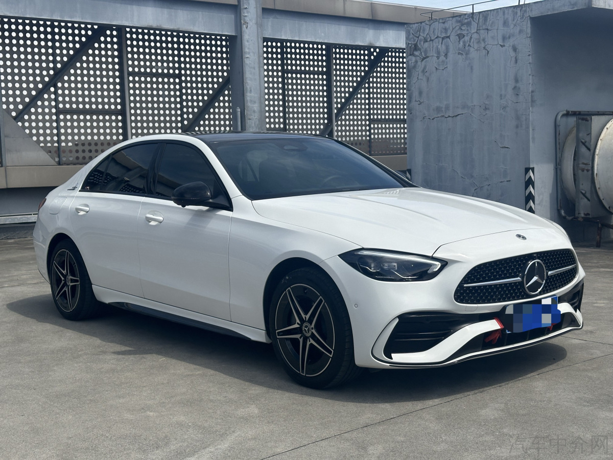 奔驰C级 C260L 2023款 1.5T 自动 改款皓夜运动版 价格0万 