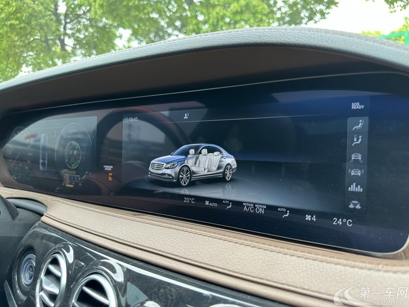 奔驰S级 S450L [进口] 2019款 3.0T 自动 汽油 臻藏版 