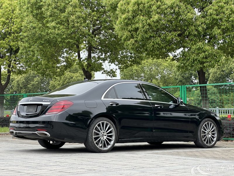 奔驰S级 S450L [进口] 2019款 3.0T 自动 汽油 臻藏版 