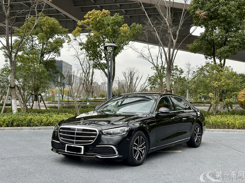 奔驰S级 S400L [进口] 2021款 3.0T 自动 汽油 商务型 (国Ⅵ) 