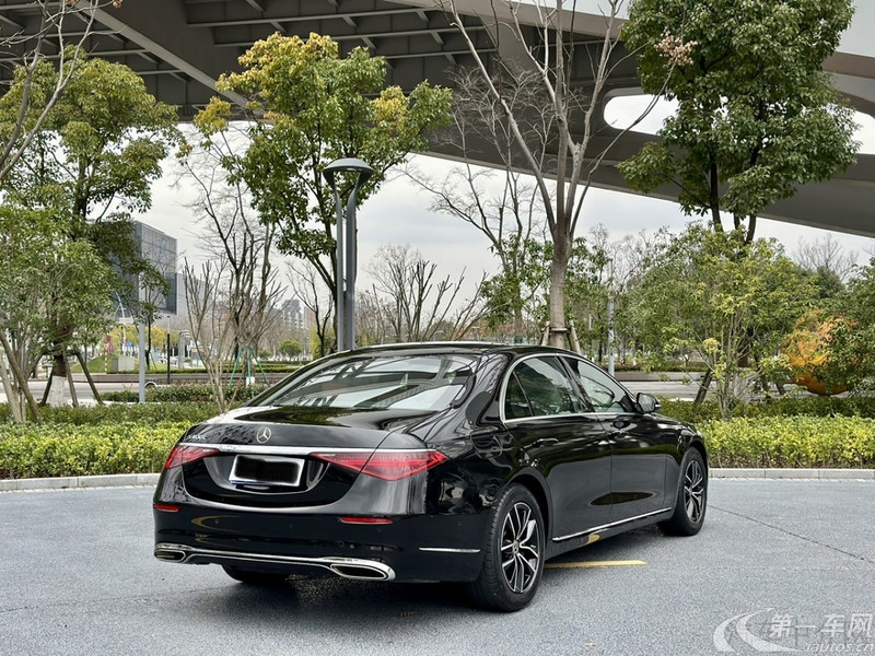 奔驰S级 S400L [进口] 2021款 3.0T 自动 汽油 商务型 (国Ⅵ) 