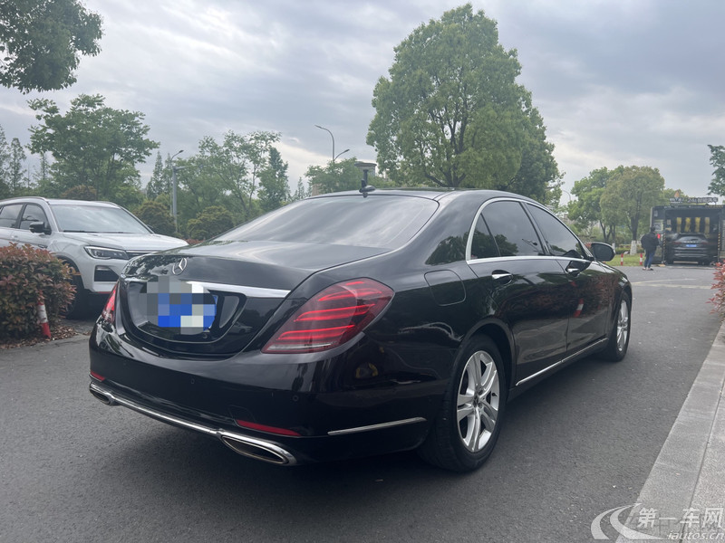 奔驰S级 S350L [进口] 2019款 3.0T 自动 汽油 豪华型 