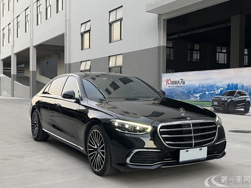 奔驰S级 S400L [进口] 2021款 3.0T 自动 汽油 商务型 (国Ⅵ) 