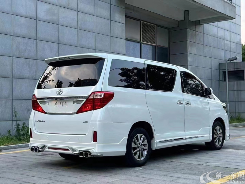 丰田埃尔法 [进口] 2013款 3.5L 自动 7座 豪华版 