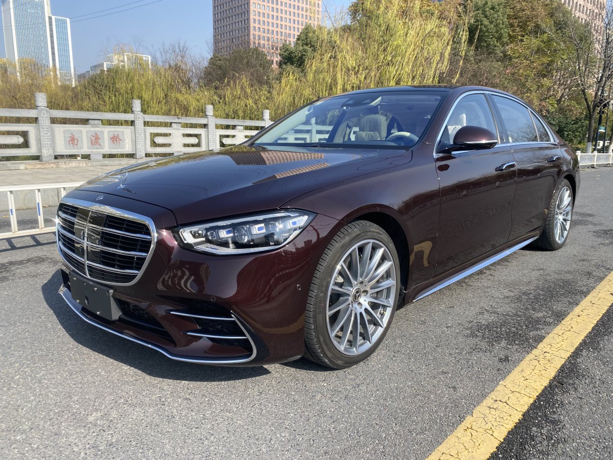 奔驰S级 S500L [进口] 2021款 3.0T 自动 汽油价格0万