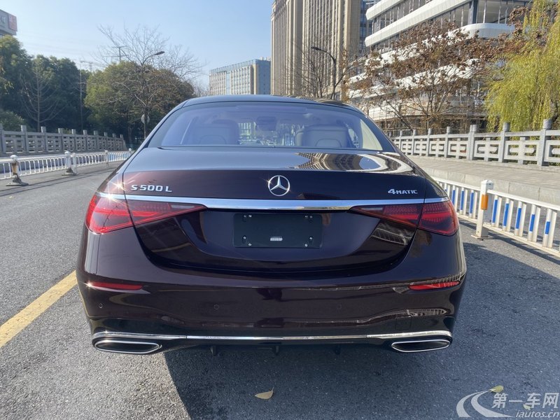 奔驰S级 S500L [进口] 2021款 3.0T 自动 汽油 