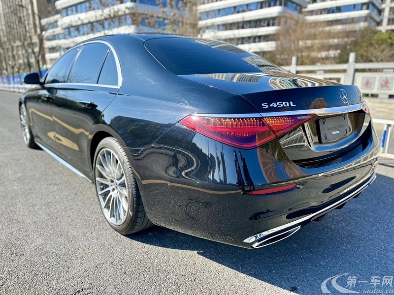 奔驰S级 S450L [进口] 2022款 2.5T 自动 汽油 