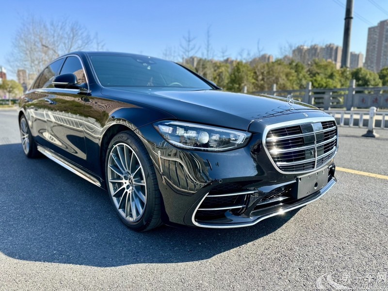 奔驰S级 S450L [进口] 2022款 2.5T 自动 汽油 