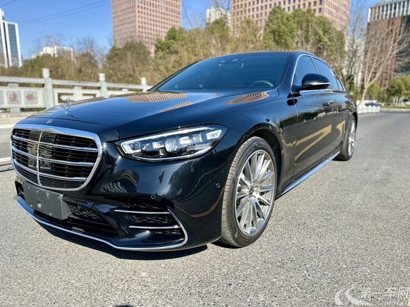 奔驰S级 S450L [进口] 2022款 2.5T 自动 汽油 