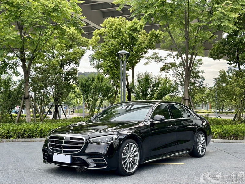 奔驰S级 S450L [进口] 2021款 3.0T 自动 汽油 