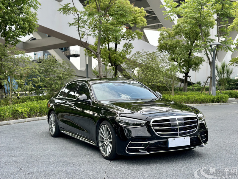 奔驰S级 S450L [进口] 2021款 3.0T 自动 汽油 