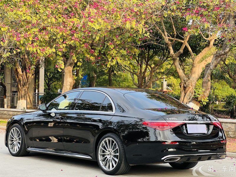 奔驰S级 S450L [进口] 2022款 2.5T 自动 汽油 