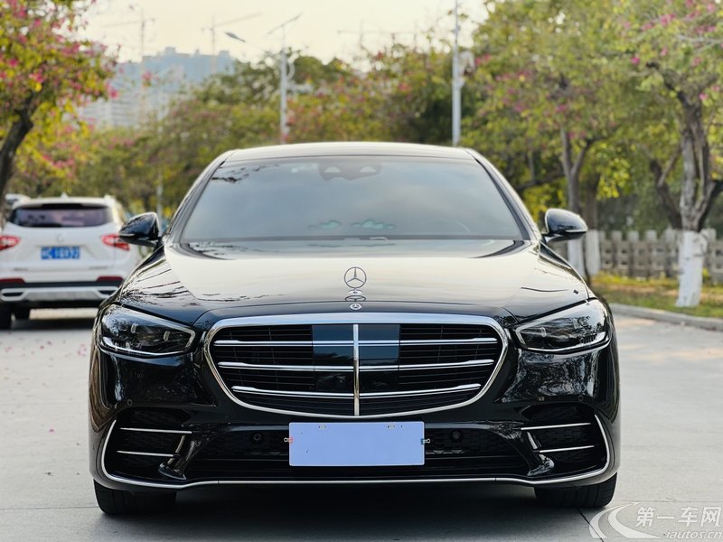 奔驰S级 S450L [进口] 2022款 2.5T 自动 汽油 