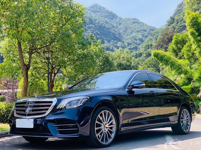 奔驰S级 S450L [进口] 2019款 3.0T 自动 汽油 臻藏版 