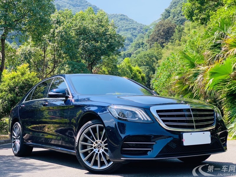 奔驰S级 S450L [进口] 2019款 3.0T 自动 汽油 臻藏版 