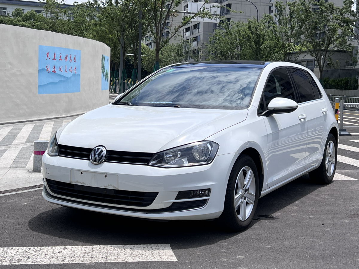 大众高尔夫 2016款 1.6L 自动 汽油 时尚型 价格0万